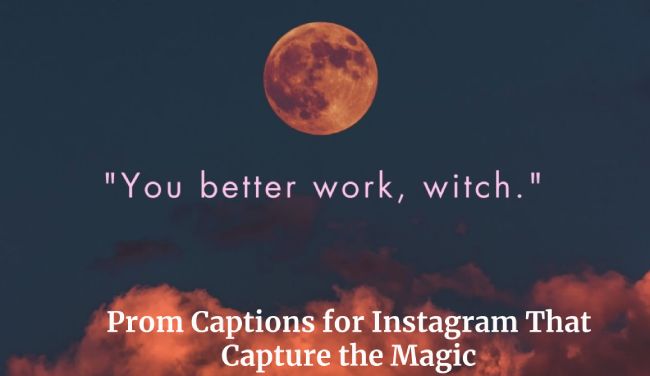 Prom Captions for Instagram That Capture the Magic